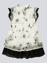 Young Girl Ink Style Dress Chinese Style Costume Children Summer Clothes 2020 New Arrival